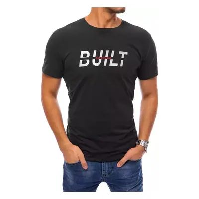 Černé tričko "Built not bought" RX4721