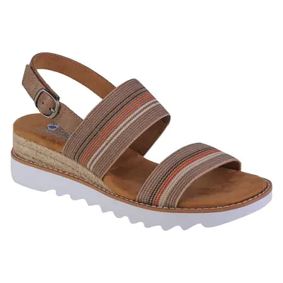 Světle hnědé dámské sandály Skechers Desert Kiss Hi - Tea Time 113863-TPMT