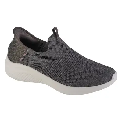 Tmavě šedé tenisky Skechers Slip-Ins Ultra Flex 3.0 Smooth Step 149709-GRY