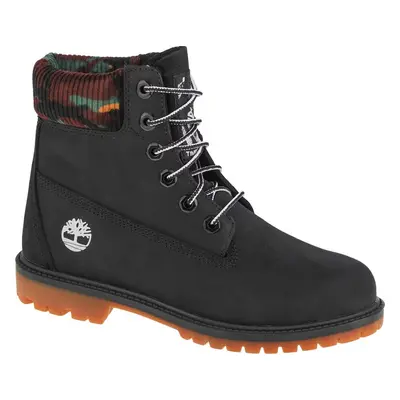 Černé pánské boty Timberland Heritage 6 W A2M7T