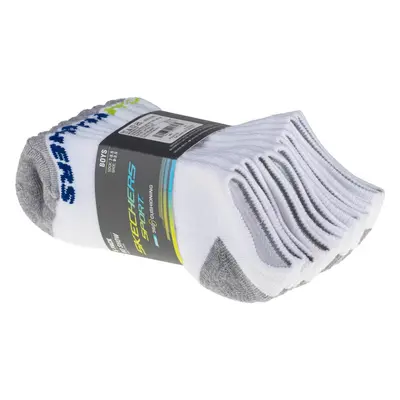 Set ponožek Skechers Boys 6pk No Show Socks S108264-WHT