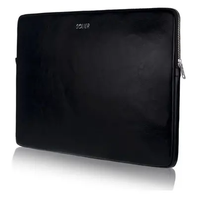 Kožené černé pouzdro pro notebook 15" SA23A 15CALI BLACK