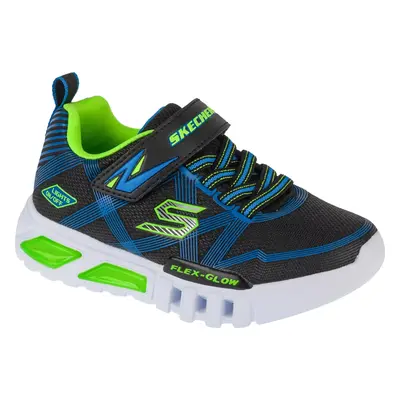 Černo-modré chlapecké svítící tenisky Skechers Flex-Glow 90542L-BBLM