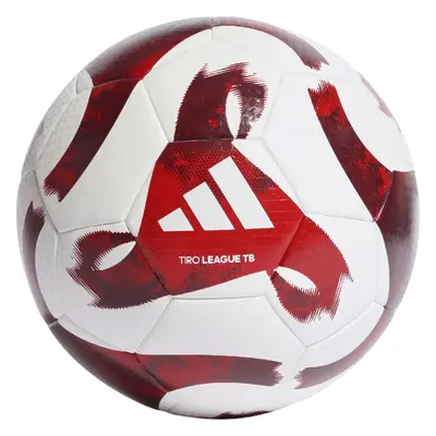 Bílo-červený fotbalový míč adidas Tiro League FIFA Basic Ball HZ1294