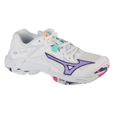 Bílo-barevné dámské volejbalové tenisky Mizuno Wave Lightning Z8 V1GC240020