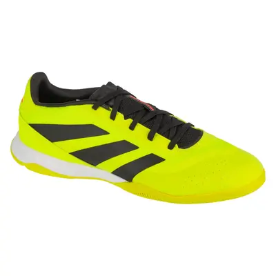 Neonově žluté pánské sálové tenisky Adidas Predator 24 League Low IN IF5711