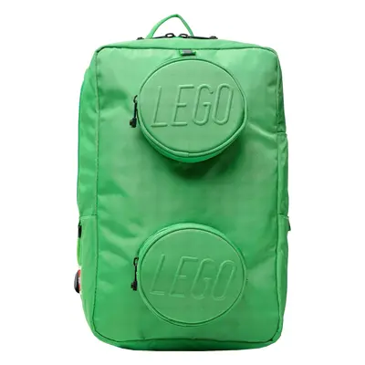 Zelený batoh LEGO Brick 1x2 Backpack 20204-0037