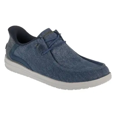 Tmavě modré pánské polobotky Skechers Slip-Ins: Melson - Coronado 210959-DEN