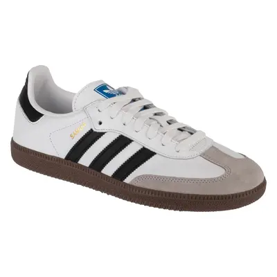 Bílo-černo-šedé tenisky Adidas Samba OG B75806