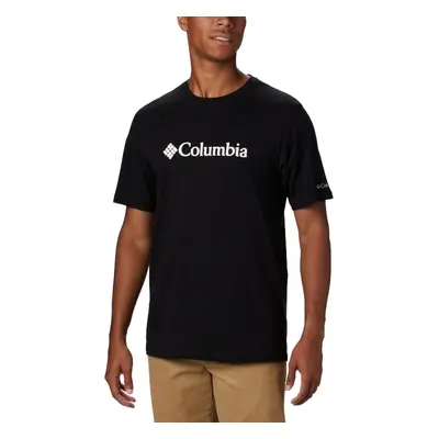 Černé pánské tričko Columbia CSC Basic Logo SS Tee 1680053010