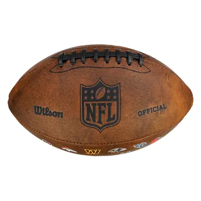 Míč na americký fotbal Wilson NFL Official Throwback 32 Team Logo Ball WTF1758XBNF32