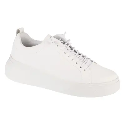 Bílé dámské kožené tenisky Rieker Sneakers W2301-80