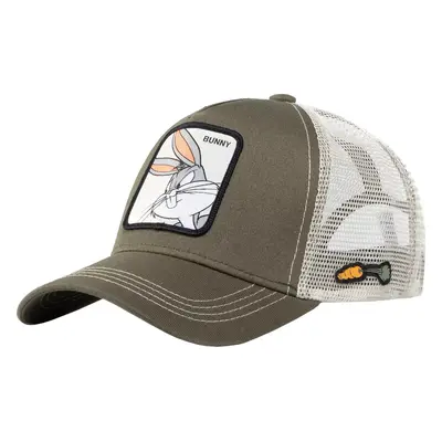 Šedá pánská kšiltovka Capslab Bunny Looney Tunes Trucker Cap CL-LOO-1-BUN2