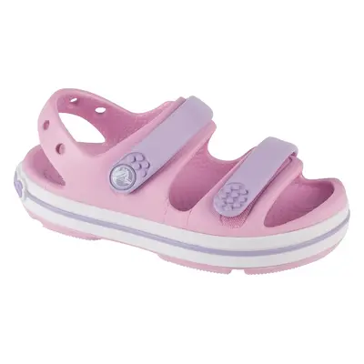 Světle růžové dívčí sandály Crocs Crocband Cruiser Sandal T 209424-84I