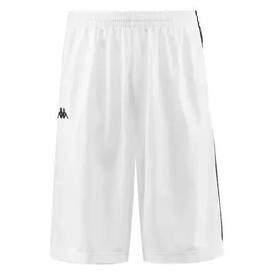 Bílé šortky Kappa Banda Treadwell Shorts 3500920-A04