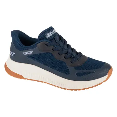 Tmavě modré dámské tenisky Skechers Slip-Ins: Bobs Squad 4 - Staple Look 117624-NVY