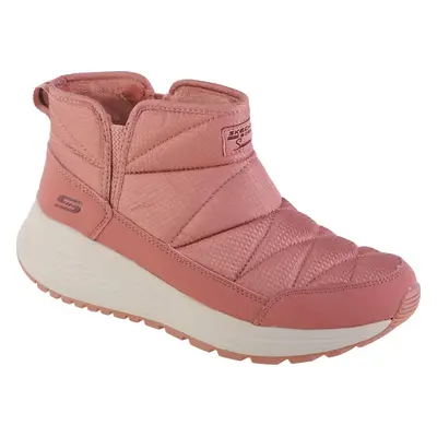 Růžové dámské zimní boty Skechers Bobs Sparrow 2.0 - Puffiez 117260-ROS