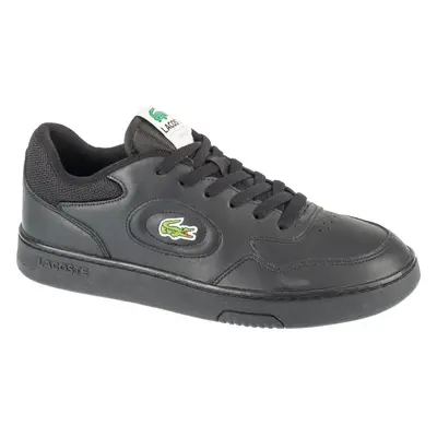 Černé pánské kožené tenisky Lacoste Lineset 223 746SMA004502H33