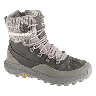 Tmavě šedé dámské zimní turistické boty Merrell Siren 4 Thermo Mid Zip WP J038208