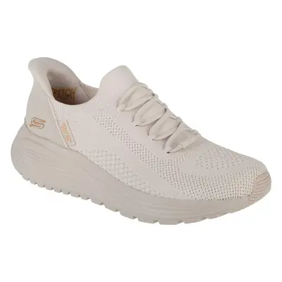 Smetanové dámské tenisky Skechers Slip-Ins: Bobs Sparrow 2.0 - Lucky Run 117620-OFWT