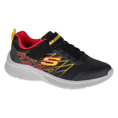 Černé chlapecké tenisky Skechers Microspec Texlor 403770L-BKRD