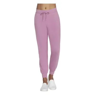 Růžové dámské tepláky Skechers Skechluxe Elevate Jogger Pant PT79-LTMV