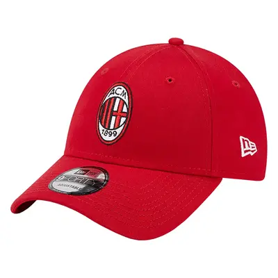 Červená pánská kšiltovka New Era Core 9FORTY AC Milan Cap 60363653