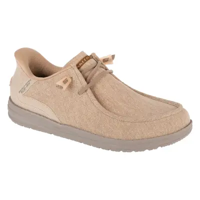 Béžové taupe pánské polobotky Skechers Slip-Ins: Melson - Coronado 210959-TPE