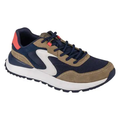 Hnědo-modré pánské pohodlné tenisky Skechers Fury - Fury Lace Low 183265-NVTN