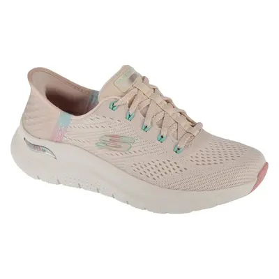 Béžové dámské sportovní tenisky Skechers Slip-Ins: Arch Fit 2.0 - Easy Chic 150066-NTPK