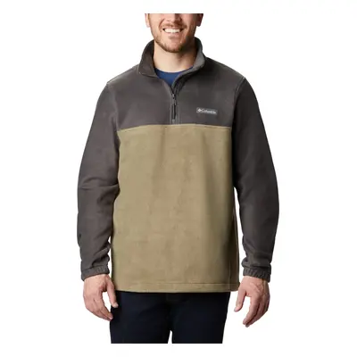 Khaki pánská fleecová mikina Columbia Steens Mountain Half Zip Fleece 1620191018