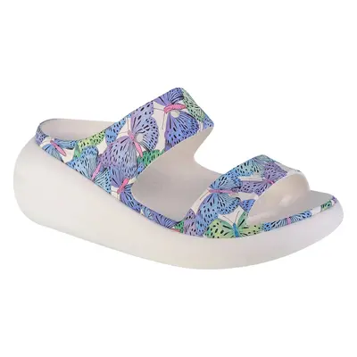 Vzorované dámské nazouváky Crocs Classic Crush Butterfly Sandal 208247-94S