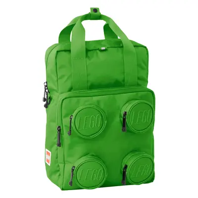 Zelený batoh LEGO Brick 2x2 Backpack 20205-0037