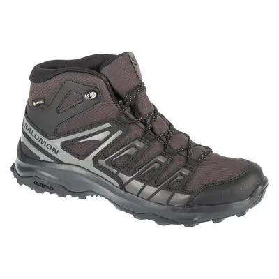 Černé pánské kotníkové outdoorové boty Salomon Extegra Mid GTX L47800100