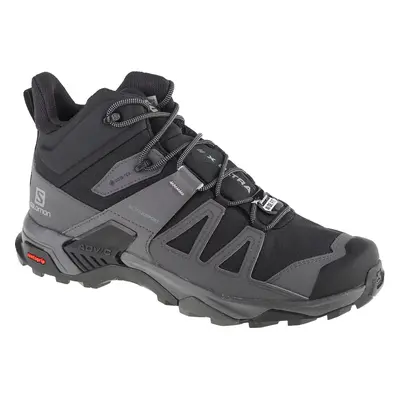 Černé pánské outdoorové boty Salomon X Ultra 4 Mid Wide GTX 412946