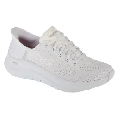 Bílé dámské sportovní tenisky Skechers Slip-Ins: Arch Fit 2.0 - Easy Chic 150066-WHT