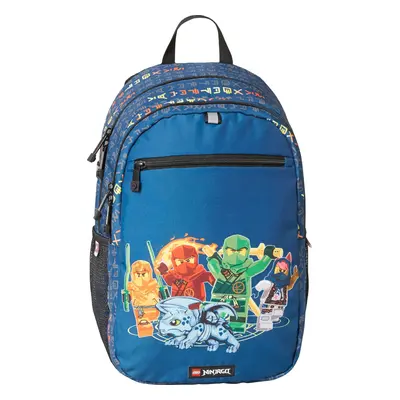 Modrý batoh s postavičkami LEGO Small Extended Backpack 20222-2403