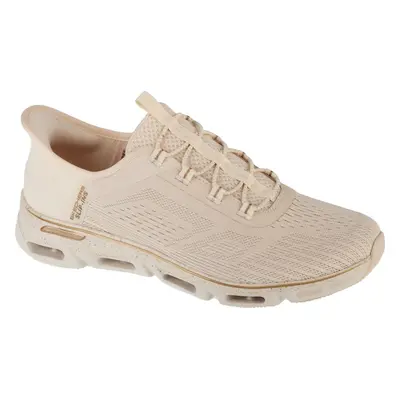 Béžové dámské tenisky Skechers Slip-Ins: Glide-Step Gratify - Pace 104610-NTGD