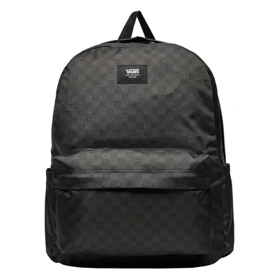 Černý kostkovaný batoh Vans Old Skool Check Backpack VN000H4XBA51