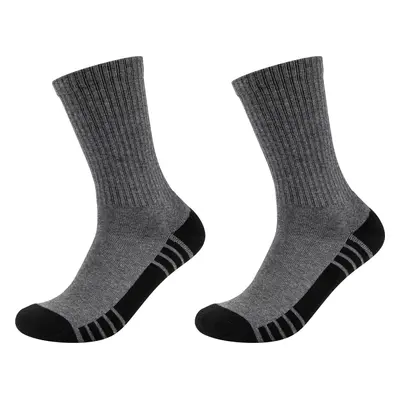 Šedé ponožky Skechers 2PPK Cushioned Socks SK41102-9700