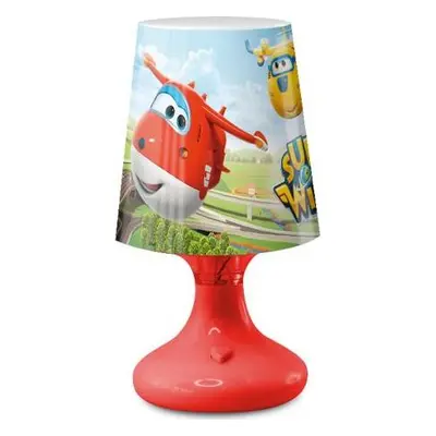 Super Wings červená mini LED lampa