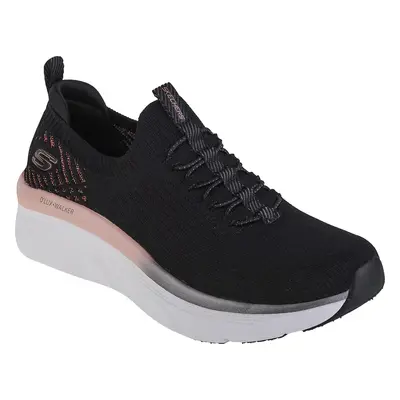 Černé tenisky Skechers D'Lux Walker Let It Glow 149366-BKRG