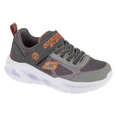 Šedé dětské svítící tenisky Skechers Meteor-Lights - Krendox 401495L-CCGY