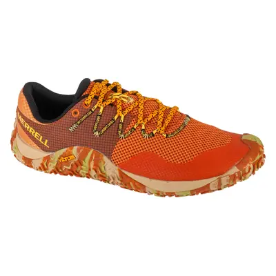 Oranžové pánské běžecké barefoot boty Merrell Trail Glove 7 J068443