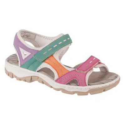 Barevné dámské sandály Rieker Sandals 68866-92