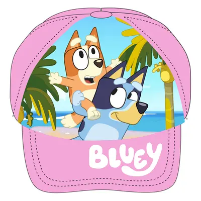 Bluey - licence Dívčí kšiltovka - Bluey 5239023, růžová Barva: Růžová