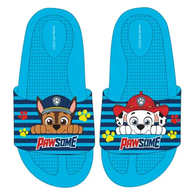 Paw Patrol - Tlapková patrola -Licence Chlapecké pantofle - Paw Patrol 52511339, tyrkysová Barva