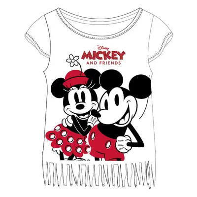 Minnie Mouse - licence Dívčí tričko - Minnie Mouse 52029474, bílá Barva: Bílá