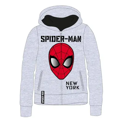 Spider Man - licence Chlapecká mikina - Spider-Man 52181451, šedý melír Barva: Šedá