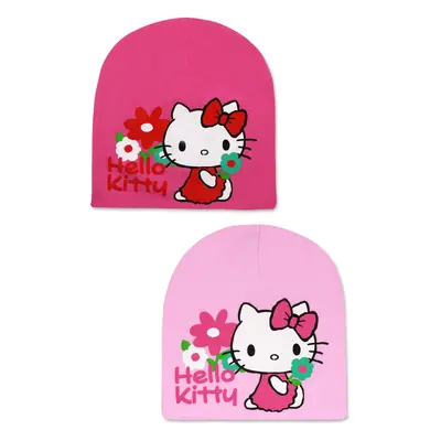 Hello Kitty - licence Dívčí čepice - Hello Kitty 771-855, růžová Barva: Růžová světlejší